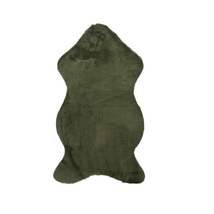 TAPPETO VERDE PELUCHE 90X50